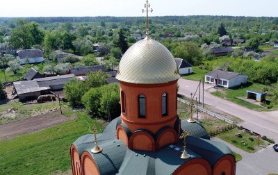 013 Orthodox Church dome, Zhytomir region, Topilna village