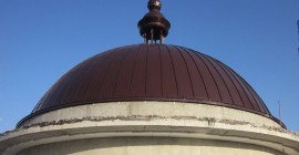 An exclusive housing estate “Pokrovsky Posad” will be enriched with cupola made by “Metal Roof” company