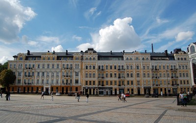 003 Exclusive dwelling-house, Sophiyevskaya square, Kiev city