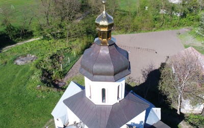 002 Orthodox Church dome, Cherkassy region, Chapayevka village