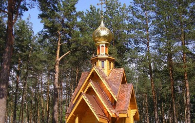 005 Купол часовни в пригороде Киева